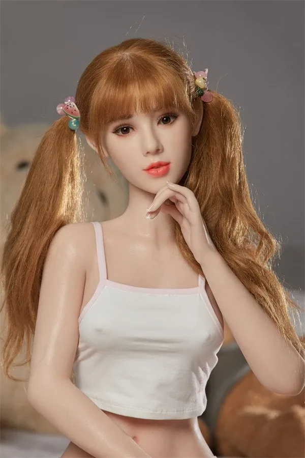 Lifelike Pretty Blonde Sex Doll Teagan 143cm view 3