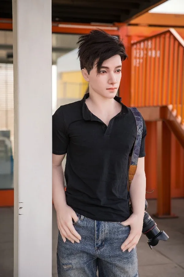 Super Realistic Asian Chinese Male Doll Lucas 177cm / 6ft view 6