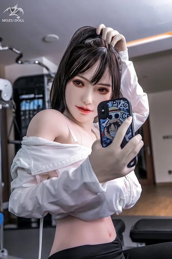 Pretty Cute Fair Skin Brunette Sex Doll Murphy 163cm (Free Doll Same Clothes) view 5
