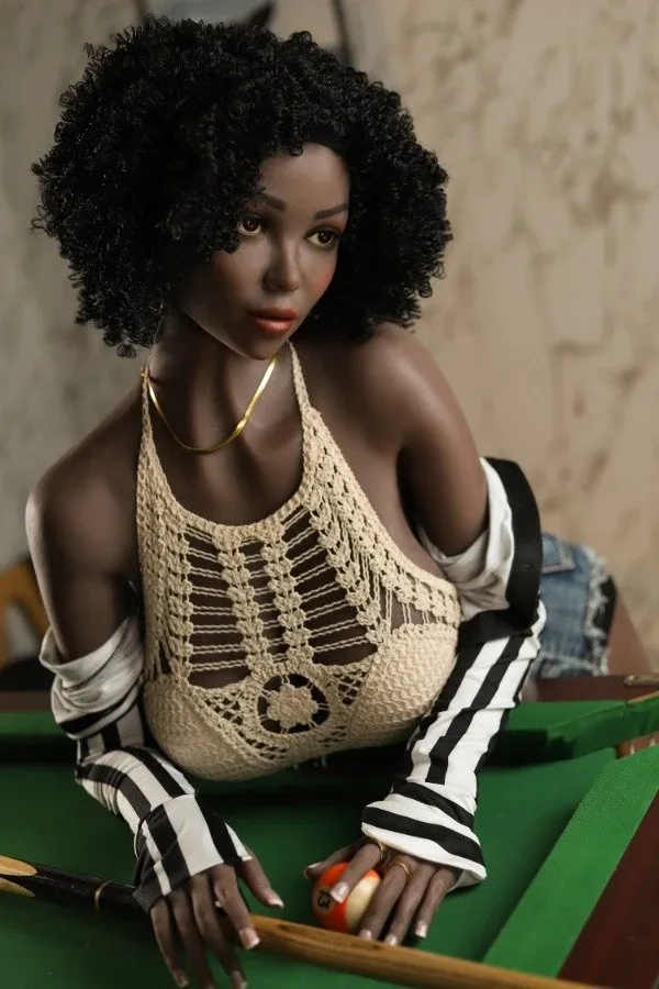 Sexy Busty Black Sex Doll Arielle 158cm (Free Random 2nd Head) view 4