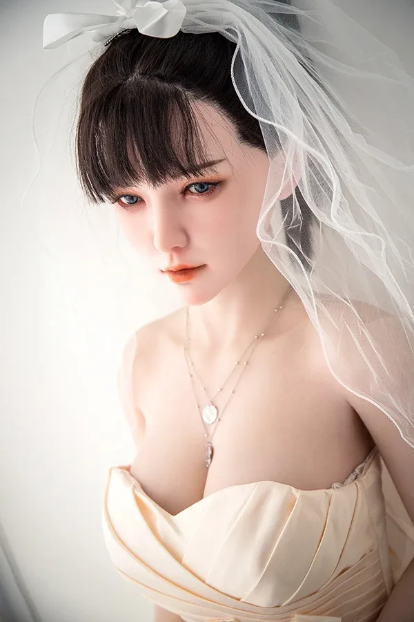 Korean Brunette Bride Sex Doll Dena 162cm view 6