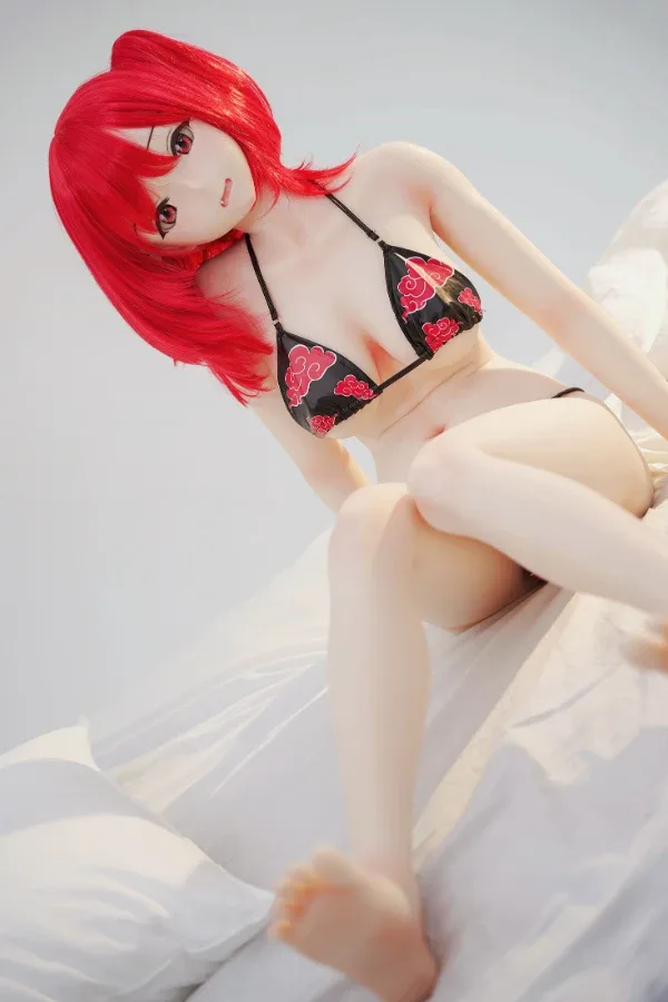 Silicone Redhead Anime Sex Doll ShioriB 148cm view 4