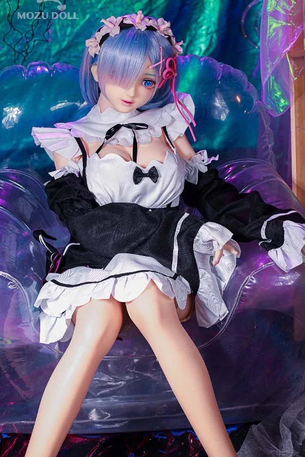 Maid Swimsuit Anime Sex Doll Rem 145cm (Free Doll Same Clothes)