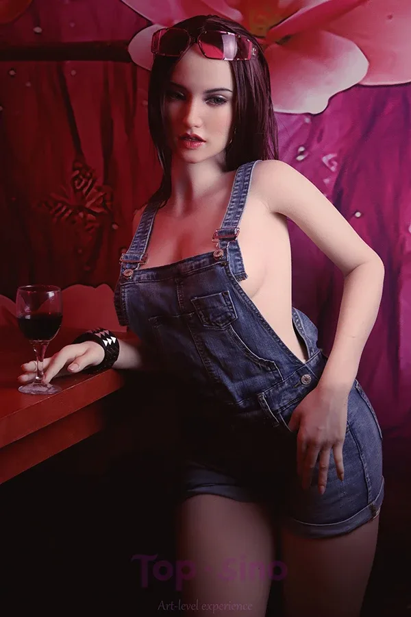 Top Sino Silicone Realistic Mature Sex Doll Mina 163cm view 4