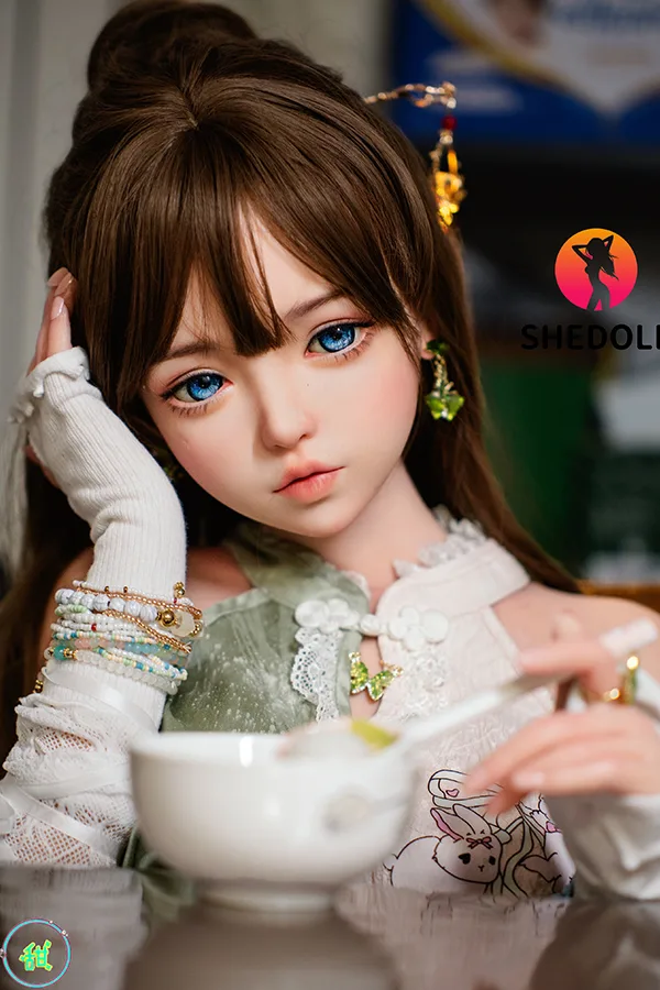 Duo Duo – Silicone 148cm/58.27″ D-CUP 34kg/74.96lbs Sex Doll