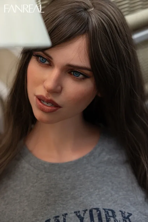 Super Realistic Big Breasted Silicone Sex Doll Torso Gina 95cm (Movable Jaw With Oral Structure) view 5