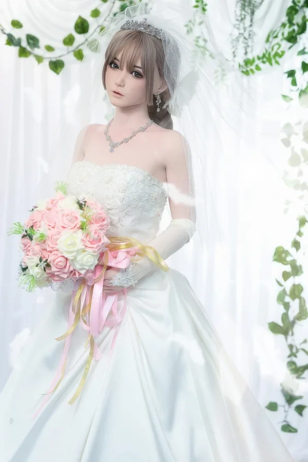 Beautiful Asian Bride Sex Doll Marry 150cm view 2