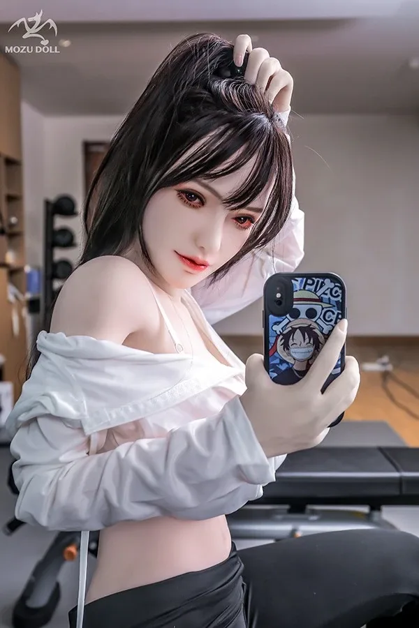 Pretty Cute Fair Skin Brunette Sex Doll Murphy 163cm (Free Doll Same Clothes) view 6