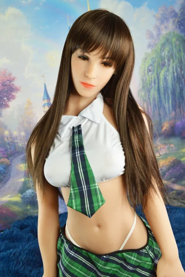 151cm C-cup Small Tits Sex Doll Leslie