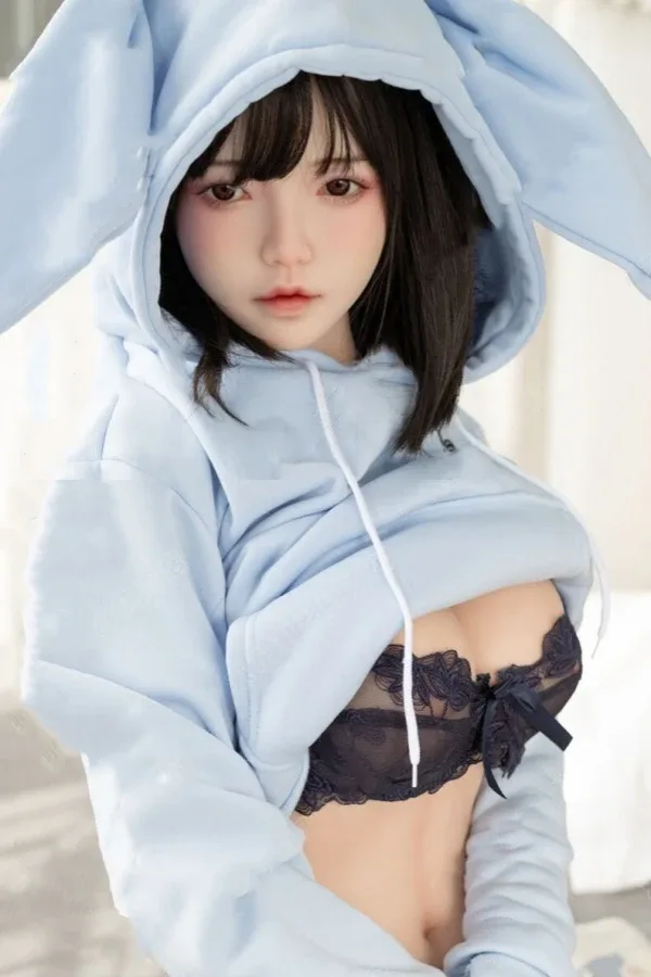 Cute Short Hair Asian Sex Doll Naya 150cm (Silicone Head) – Replaceable with Head and Body view 3