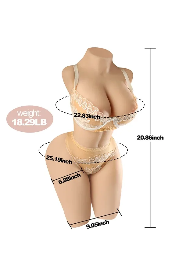 18.29lb High Quality Sex Doll Torso