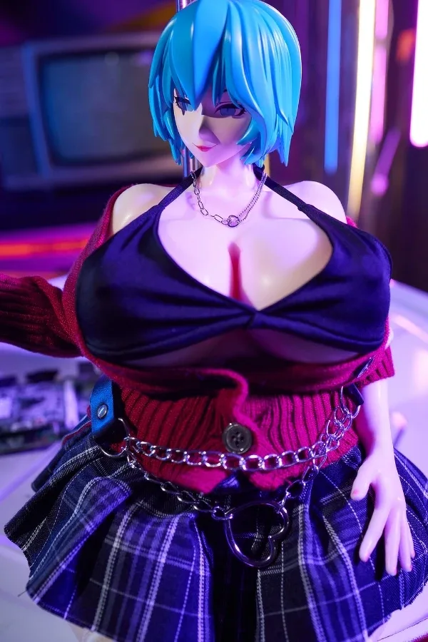 Super BBW Anime Sex Doll Akeno 61cm (Free Clothes) view 2