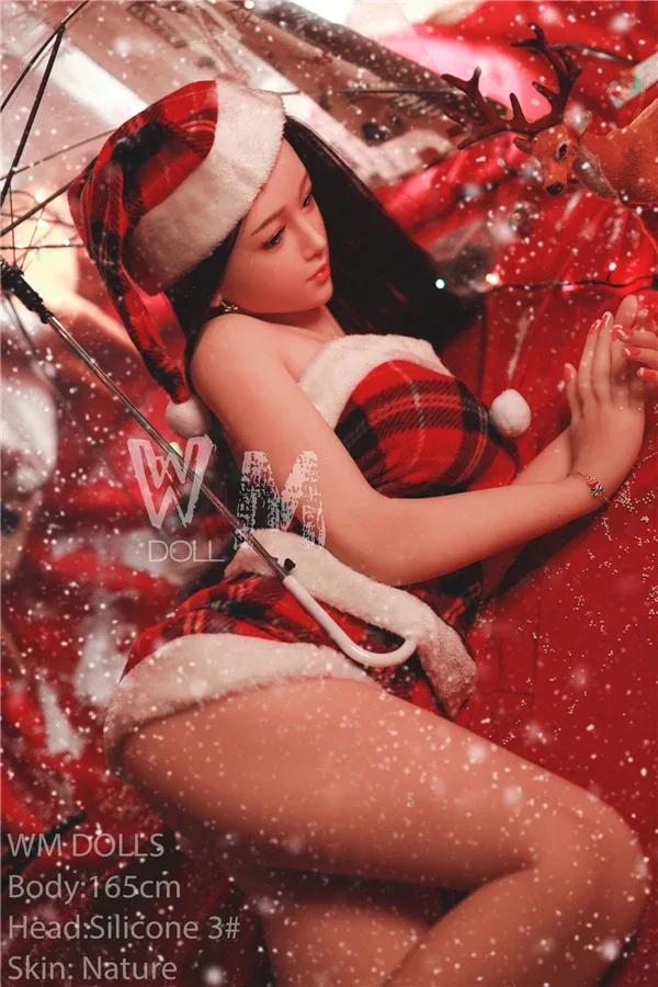 Silicone Life-size Cute Beautiful Christmas Sex Doll Jane 165cm view 5