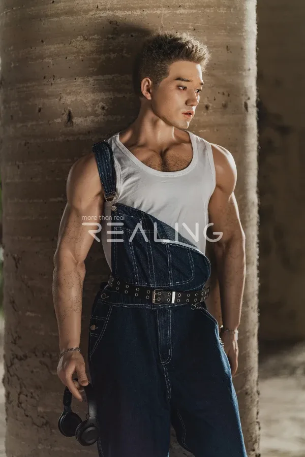 New Handsome Silicone Muscle Male Sex Doll Zane 180cm view 2