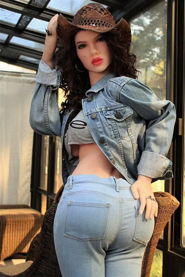 Tall  Small Tits Sexy CowLady Sex Doll Willow 161cm