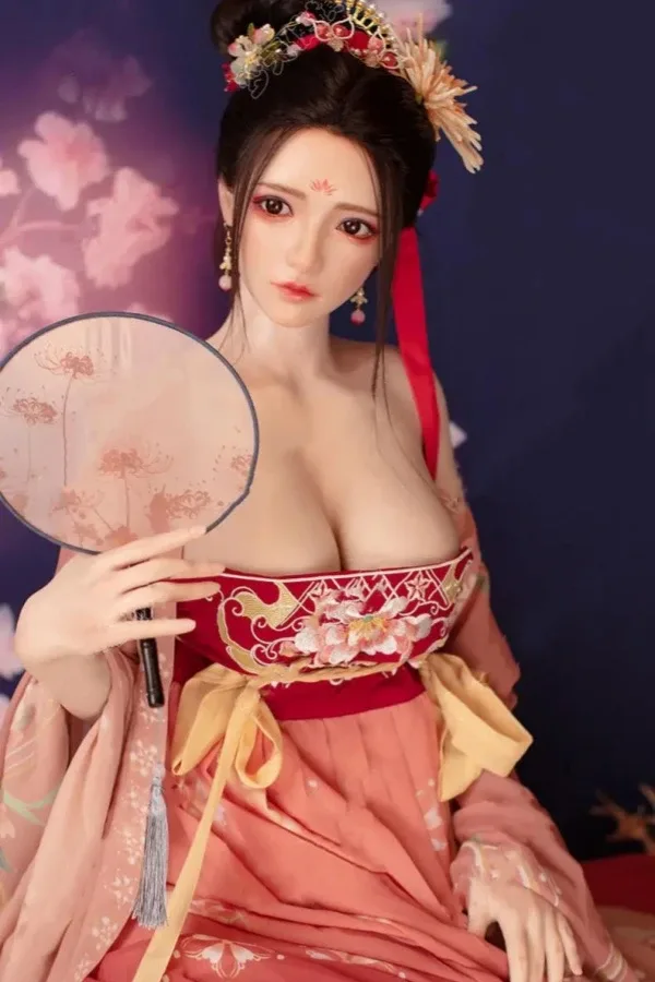 Mature Asian Chinese Sex Doll 150cm (Silicone Head) – Replaceable with Head and Body view 3