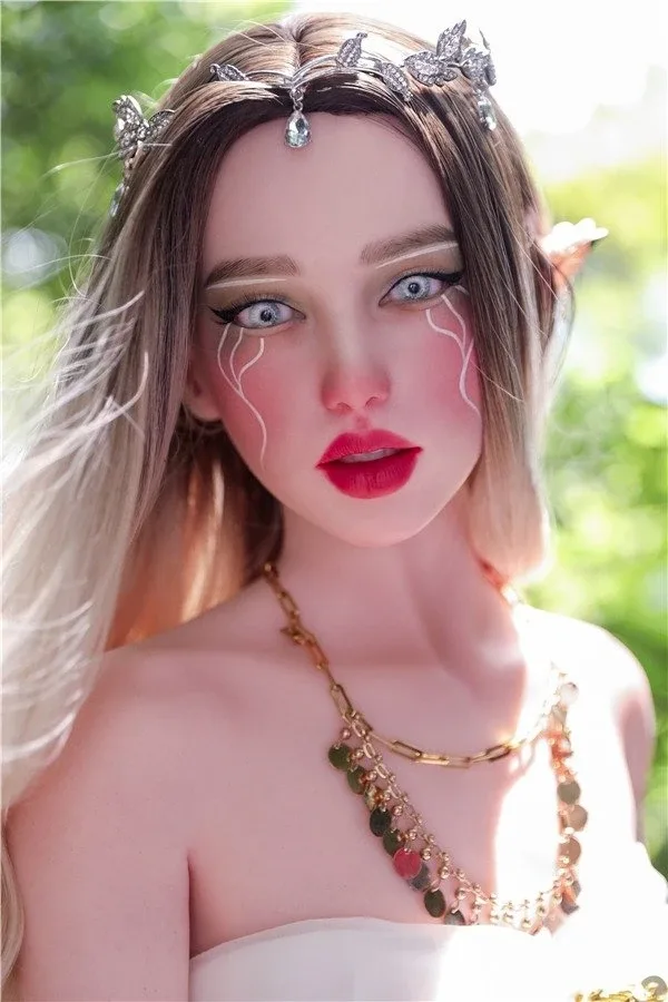 Silicone Elf Sex Doll Nia 157cm (Free Articulated Fingers, Realistic Oral, Movable Jaw) view 6