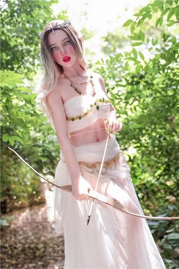 Silicone Elf Sex Doll Nia 157cm (Free Articulated Fingers, Realistic Oral, Movable Jaw) view 5