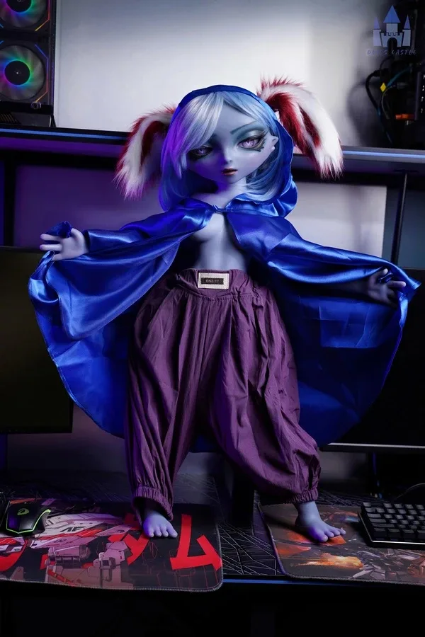 Mysterious Fantasy Alien Silicone Sex Doll Vexa 84cm (Detachable Ears) view 6