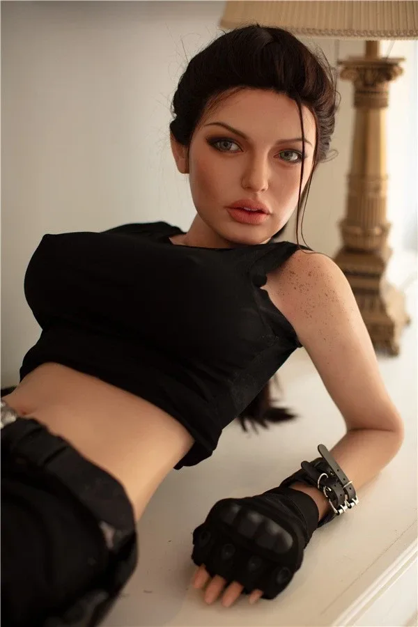 Hyper Realistic Celebrity Sex Doll Angelina Jolie 167cm view 6