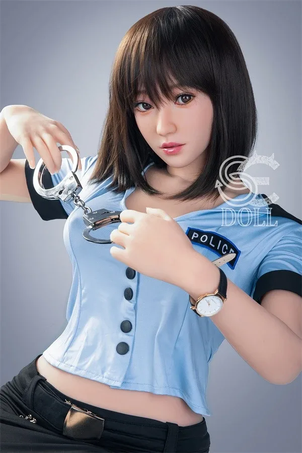 Lifelike Sexy Policewoman Sex Doll Jasmine 163cm view 3