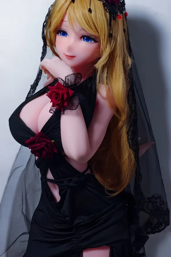 Busty Blonde Anime Sex Doll Beautiful Dancer Mochizuki Rize 148cm view 5