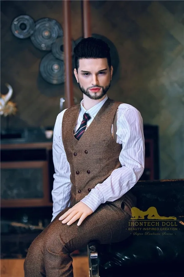 White-skinned Gay Sex Doll John 162cm / 5ft 3 (Silicone Head)