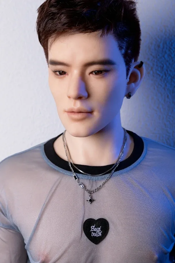 New Handsome Silicone Male Sex Doll Jin 177cm / 6ft view 6