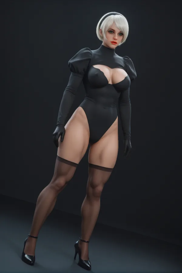68 – Hybrid 162cm/63.78″ H-CUP 47kg/103.62lbs Sex Doll view 2