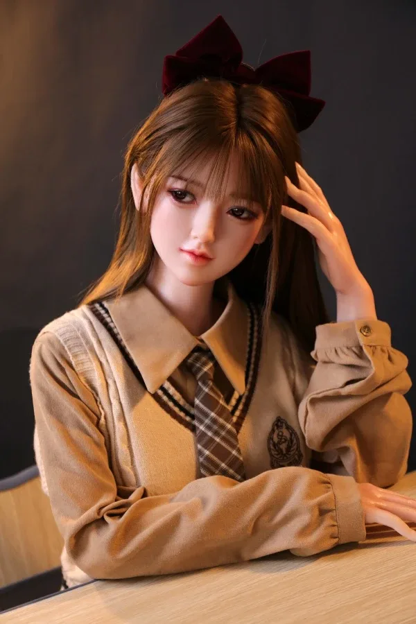 Full Size Cute Asian Sex Doll Louisa 160cm (Silicone Head) – Replaceable with Head and Body view 3
