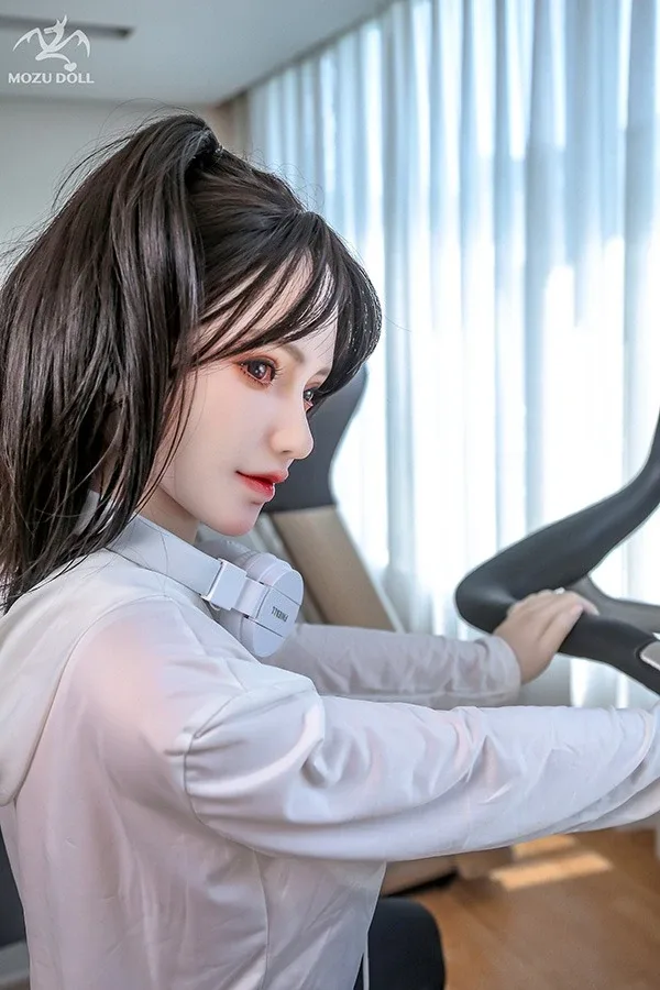 Pretty Cute Fair Skin Brunette Sex Doll Murphy 163cm (Free Doll Same Clothes) view 2
