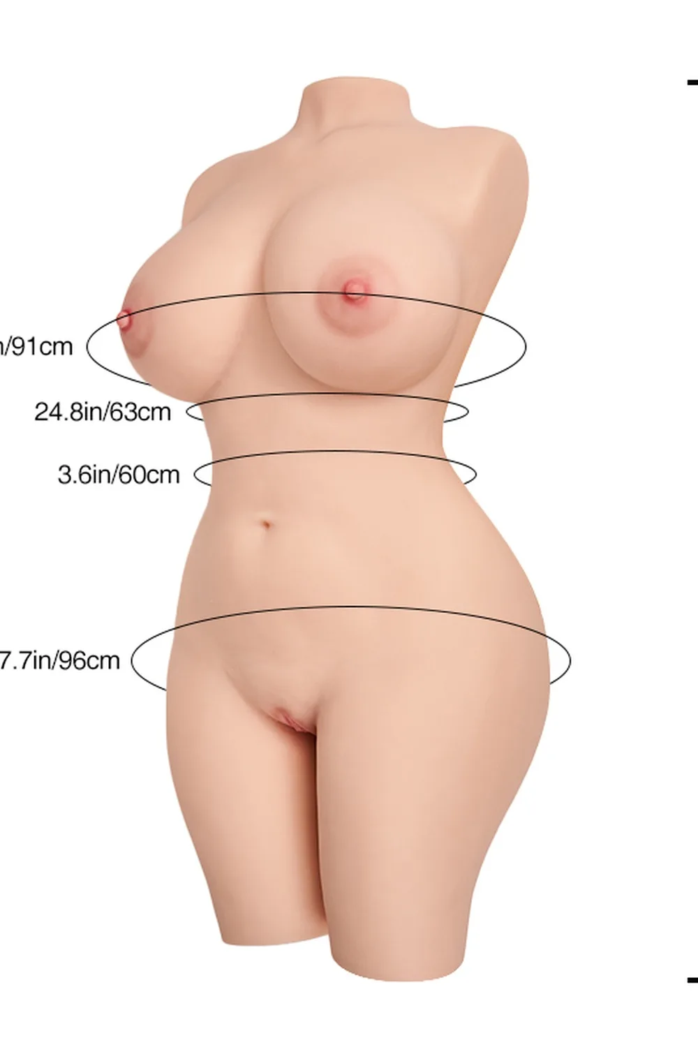 TPE 74cm/29.13″ G-CUP 31kg/68.34lbs Sex Doll view 3