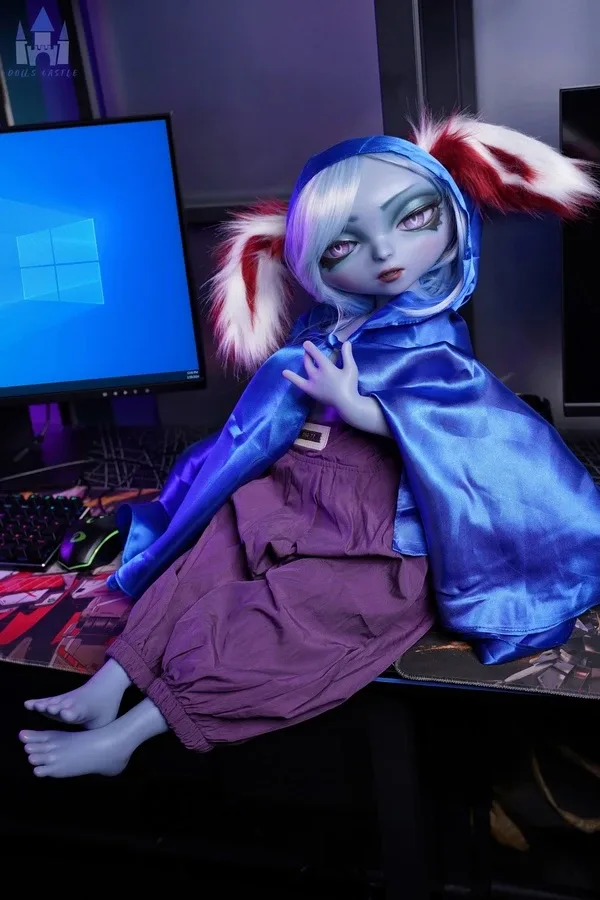 Mysterious Fantasy Alien Silicone Sex Doll Vexa 84cm (Detachable Ears) view 4