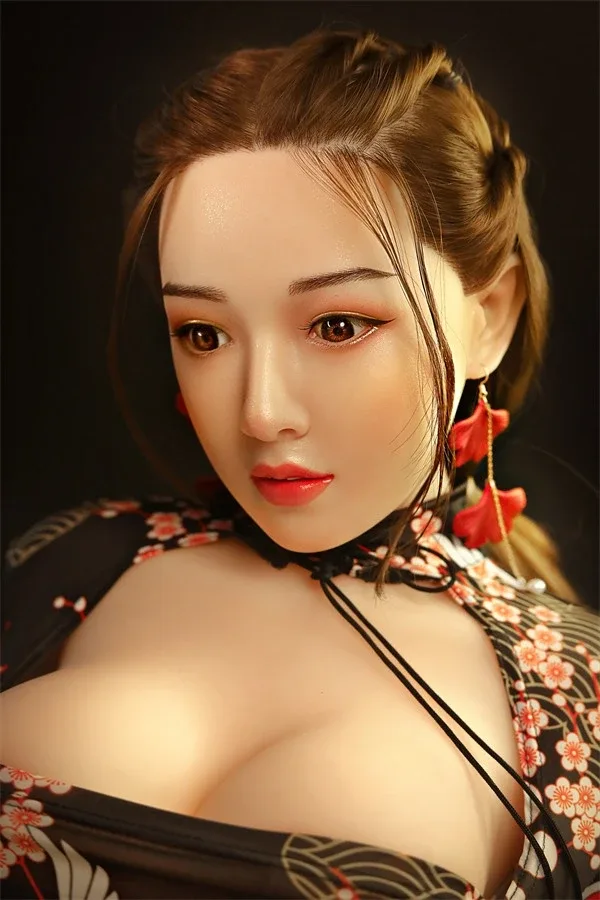 Realistic Cheongsam Asian Sex Doll April 158cm view 2