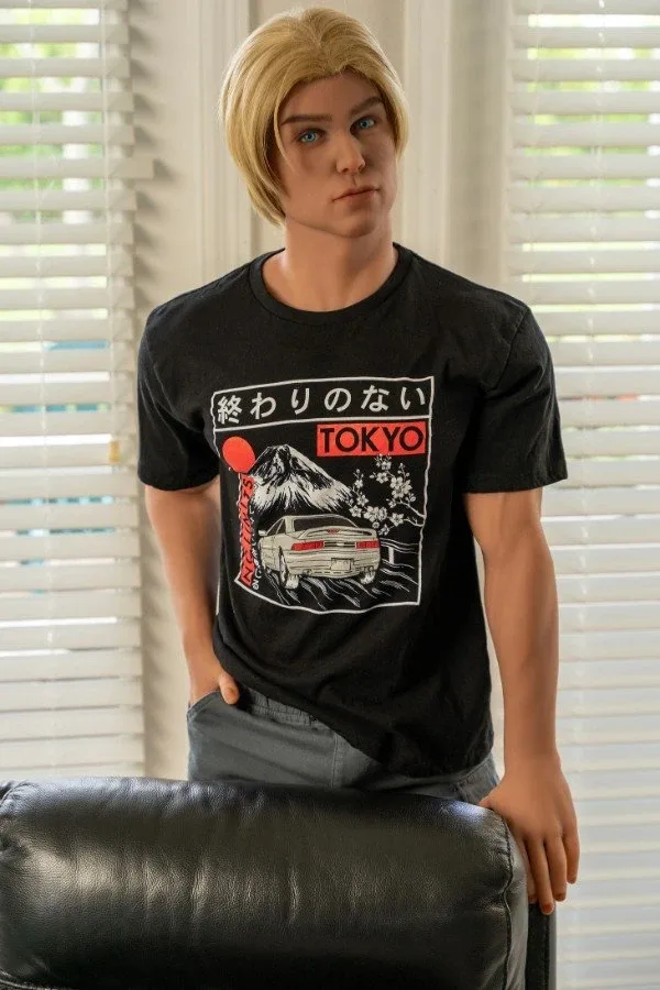 Handsome Blond Male Sex Doll Eric 170cm