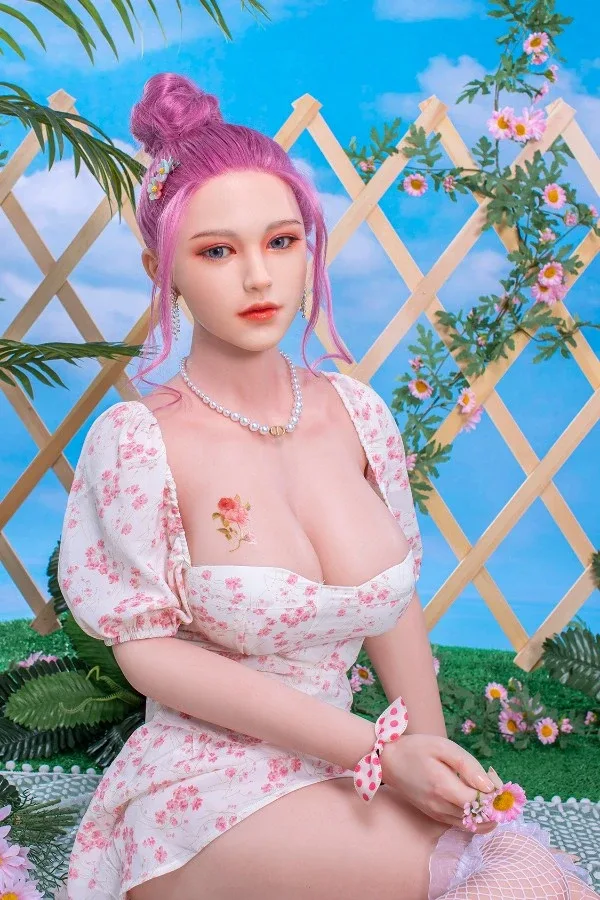 Pink Hair Full Silicone Sex Doll Kyla 160cm (Replaceable with Head and Body) view 5
