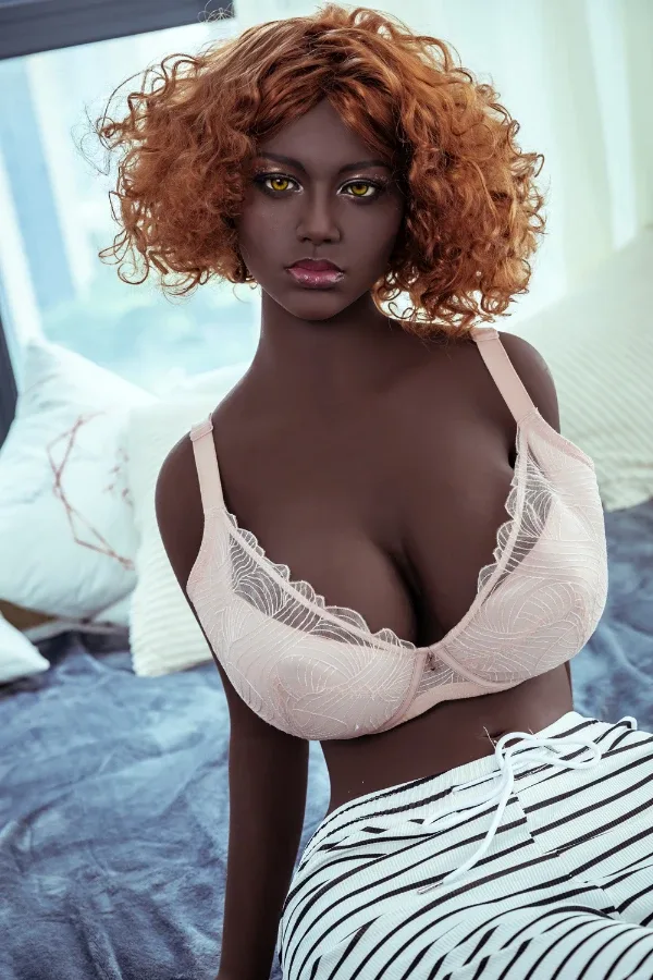 Sexy Asian Black BBW Sex Doll Dayana 158cm view 3