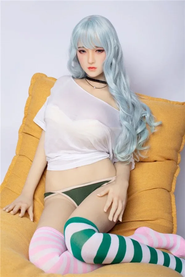 Pretty Blue Hair American Warehouse Sex Doll Janet 160cm (Free Random 2nd Head)