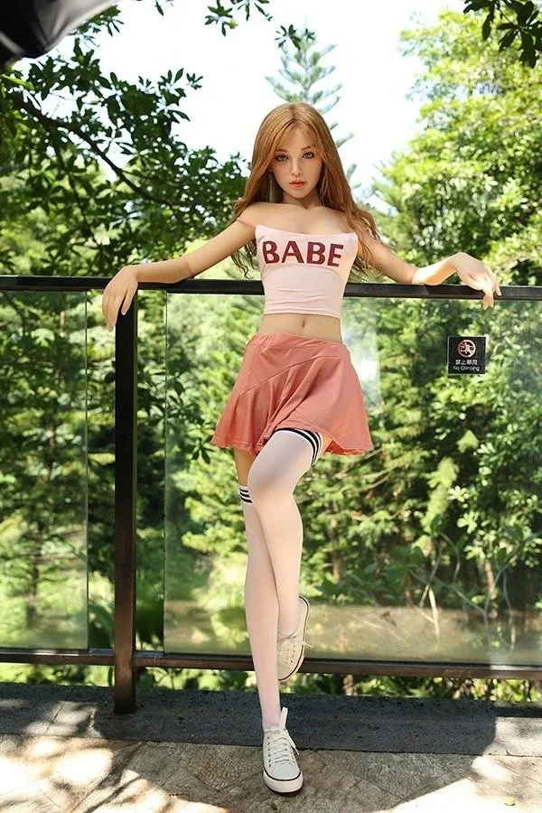 Real Life Small Boobs Blonde Sex Doll Isabel 174cm view 5
