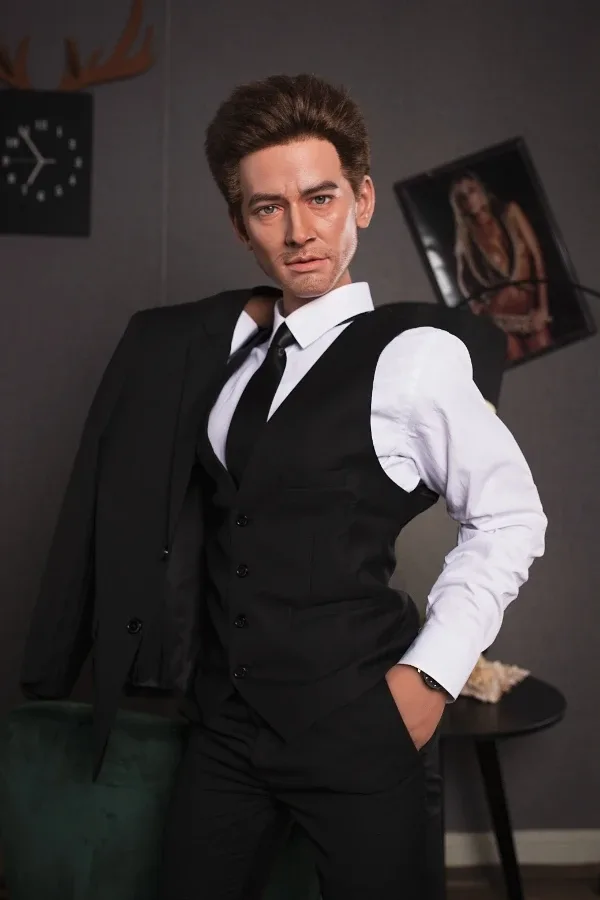 New Mature Handsome Dad Sex Doll Edmund 180cm / 5ft 11 (Silicon Head) view 2