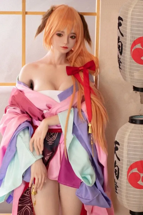 Cute Anime Sex Doll Savanna 150cm (Silicone Head) – Replaceable with Head and Body