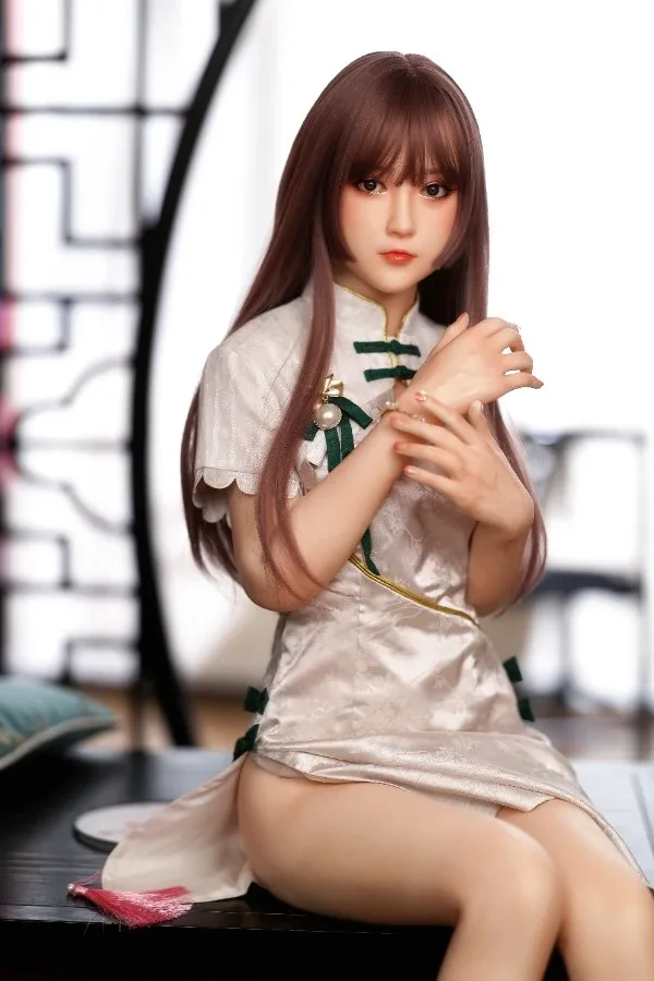 Charming Cheongsam Long Hair Sex Doll Isabel 158cm view 2