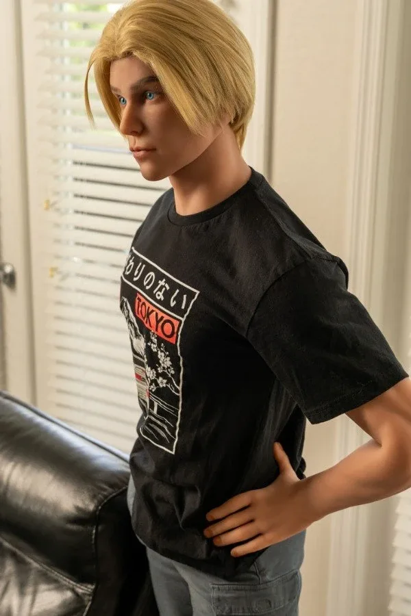 Handsome Blond Male Sex Doll Eric 170cm view 2
