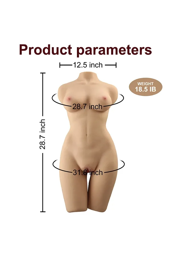 18.5lb Real Life Sex Doll Torso