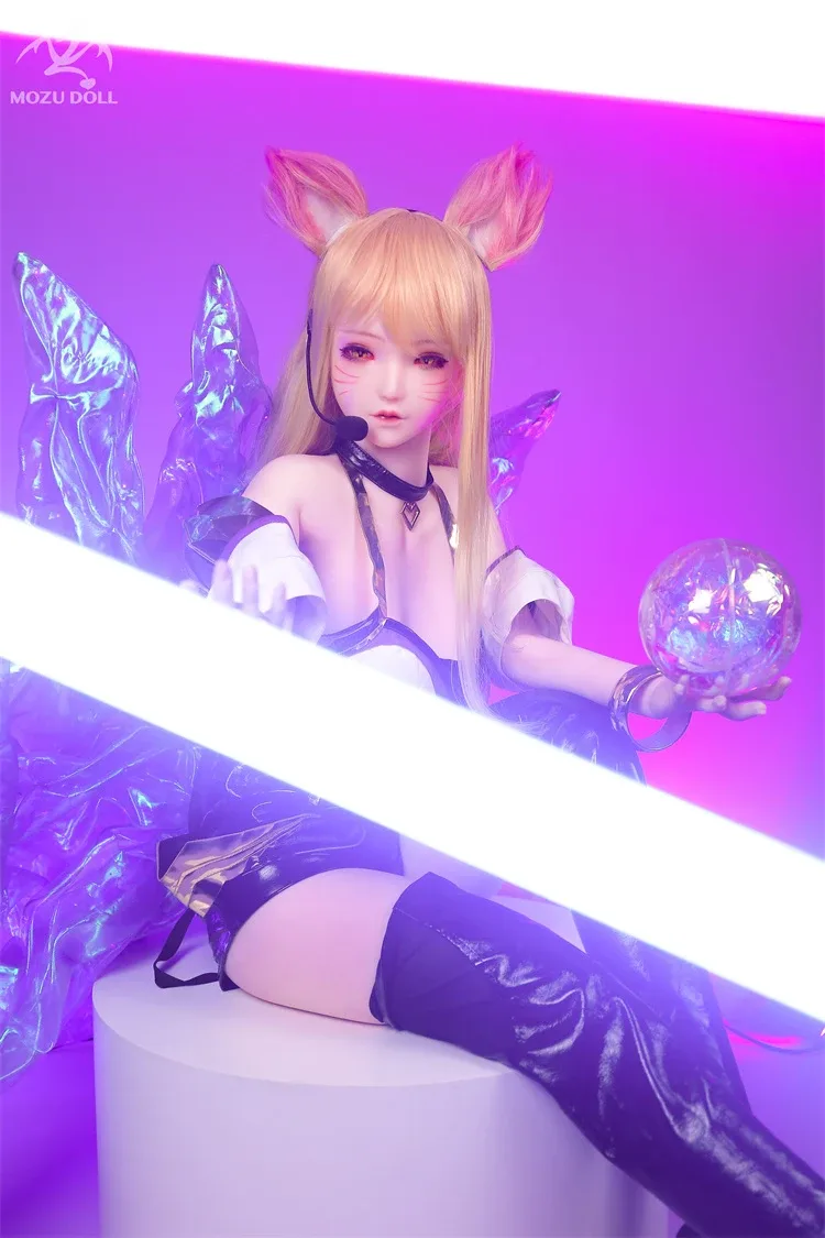 Fair Skin Anime Fox Sex Doll Luisa 145cm (Free Doll Same Clothes) view 5