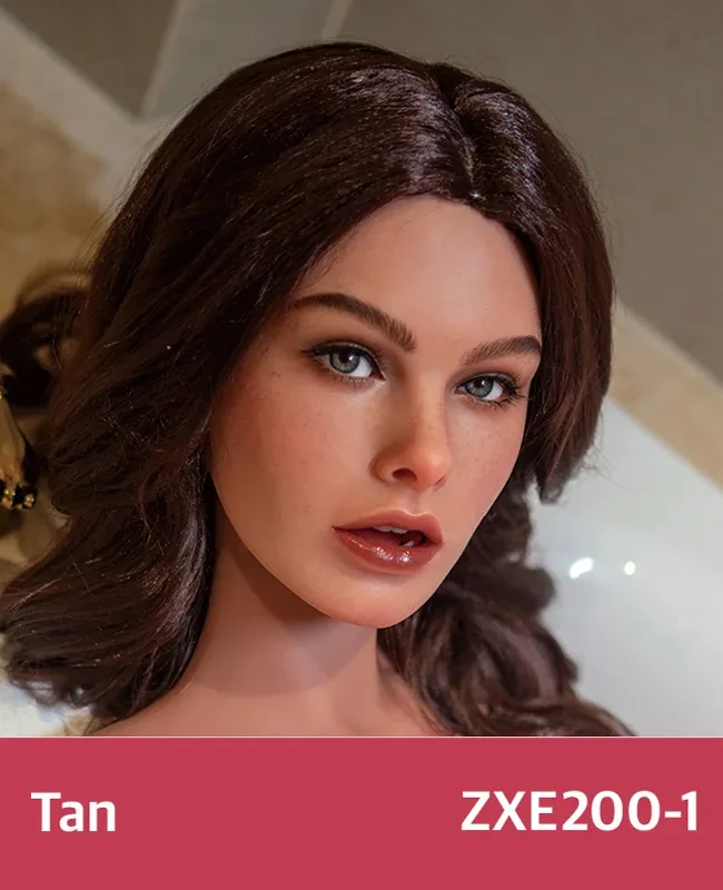 Zelex SLE Series ROS Silicone Head – Tan (Wig Version) view 6