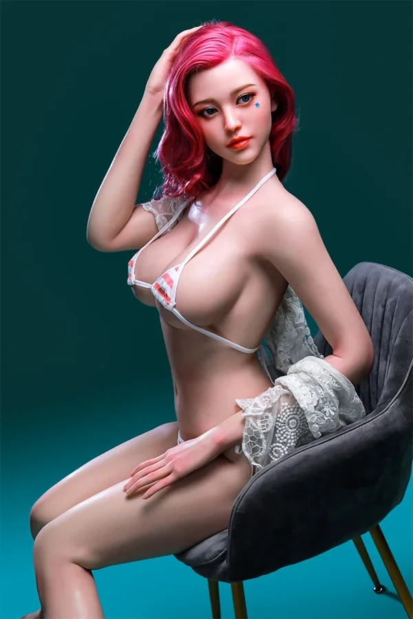 Sexy Full Silicone Redhead Sex Doll Rosie 168cm view 6