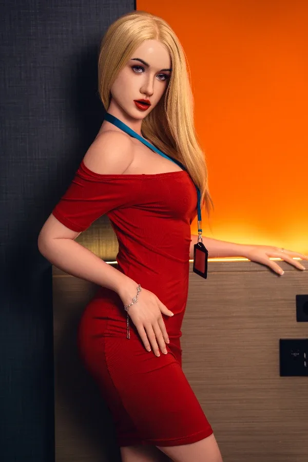 Realistic Lifelike Blonde Big Butt Silicone Sex Doll Aria 165cm (Movable Jaw With Oral Structure) view 4