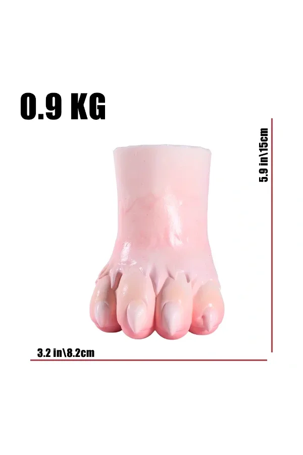 Hentai Animal Furry Beast Paw Feet 15cm view 3