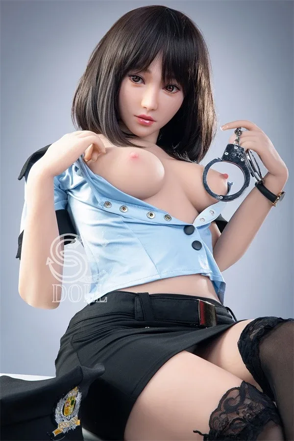 Lifelike Sexy Policewoman Sex Doll Jasmine 163cm view 6